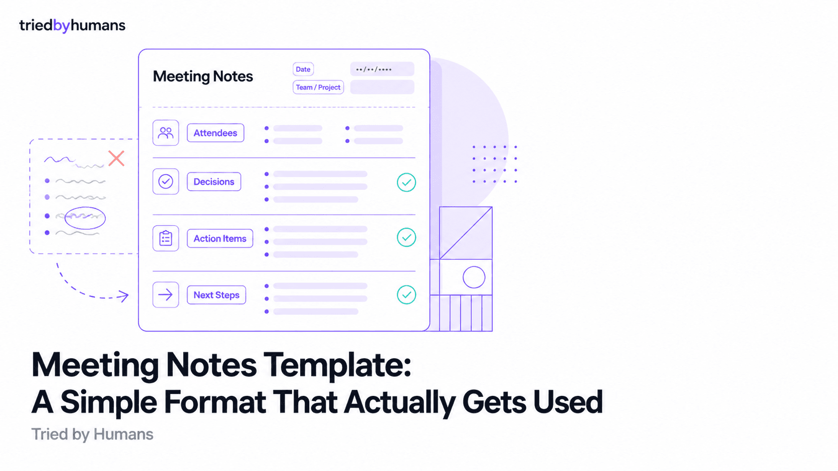 Meeting Notes Template: A Simple Format That Actually Gets Used