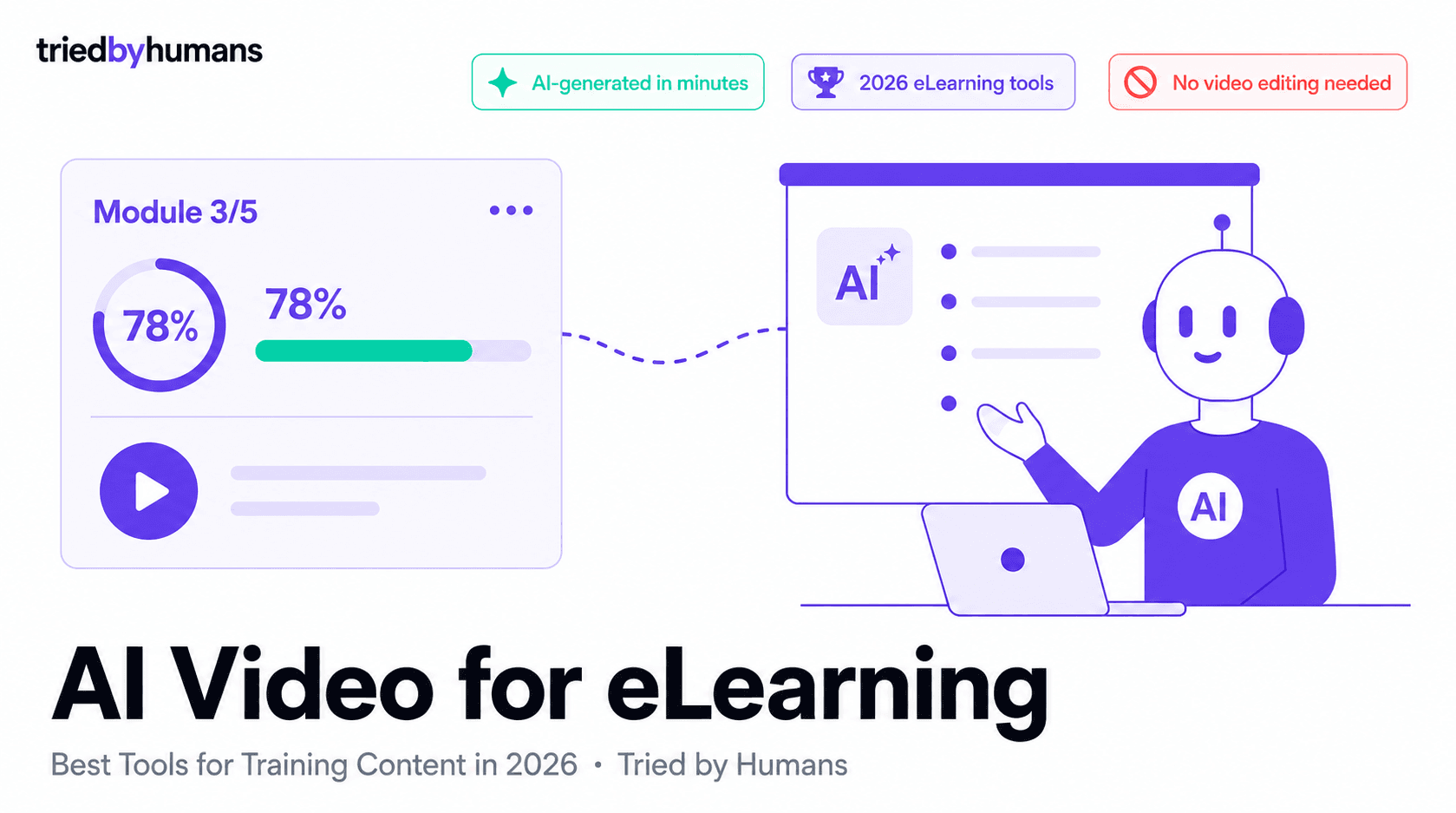 AI Video for eLearning: Best Tools for Training Content in 2026