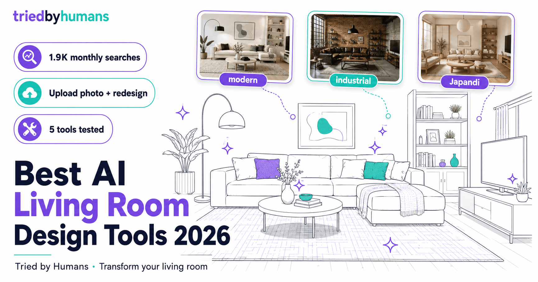 Best AI Living Room Design Tools in 2026: Tested on Real Rooms
